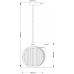 Pakabinamas šviestuvas LAURIA 2xE14 max 40W LAU-ZW-2(N)240/R